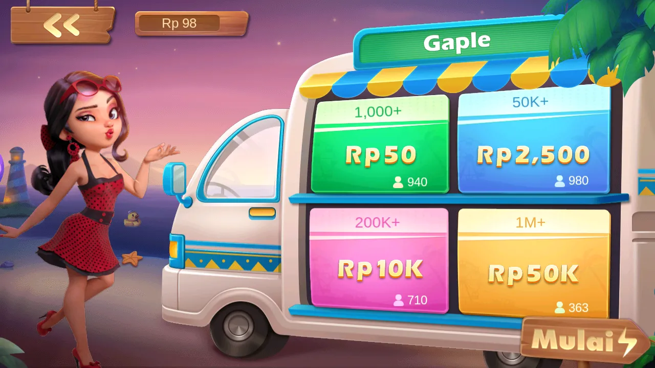 Permainan domino Gaple online